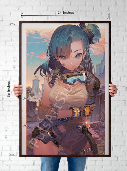 Dragon Ball: Young Bulma (Poster/Playmat/XL Canvas) picture