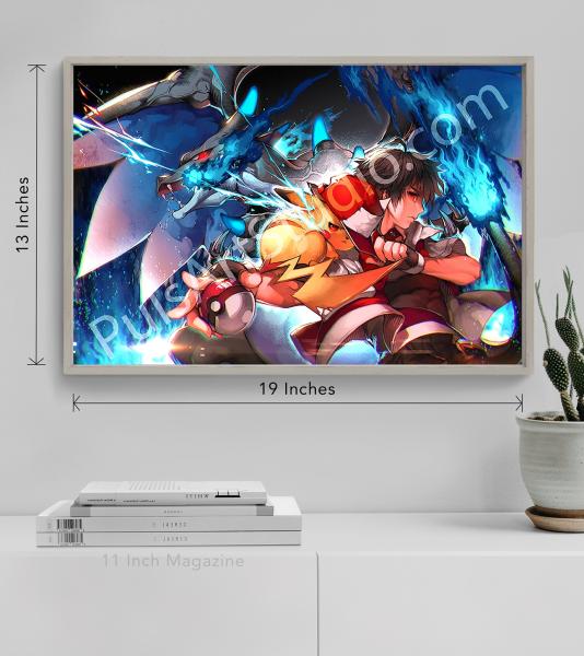 Pokemon/"Prepare for Battle" (Poster/Playmat/XL Canvas) picture