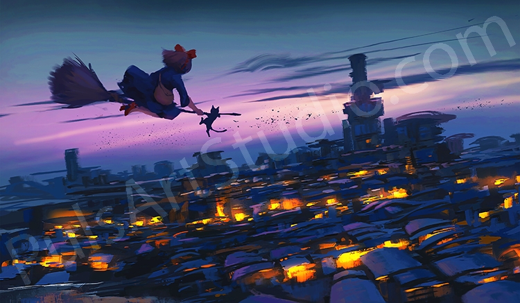 Kiki's Delivery Service (Poster/Playmat/Canvas) picture