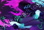 LoL: K/DA Akali (Poster/Playmat/XL Canvas)