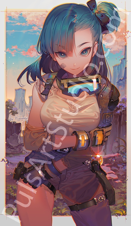 Dragon Ball: Young Bulma (Poster/Playmat/XL Canvas) picture