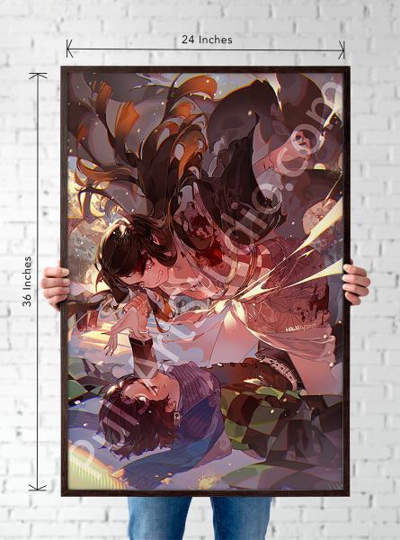 Demon Slayer: Nezuko & Tanjiro (Poster/Playmat/XL Canvas) picture