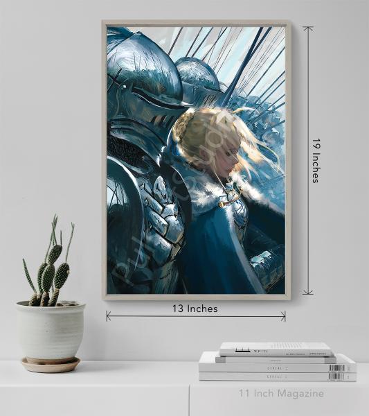 Fate: Saber & Lancelot (Poster/Playmat/XL Canvas) picture