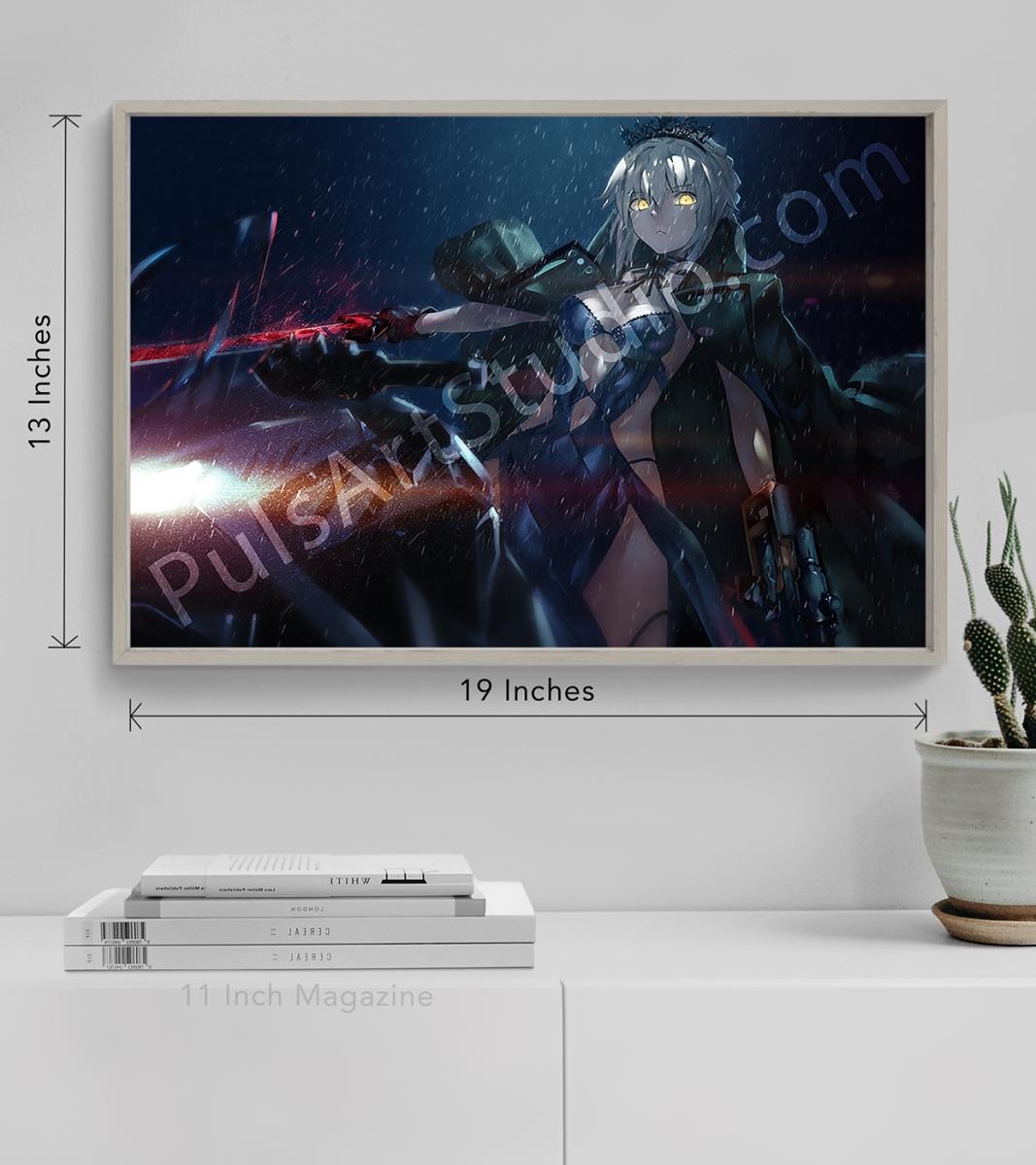 Fate: Saber Alter #1 (Poster/Playmat/XL Canvas) picture