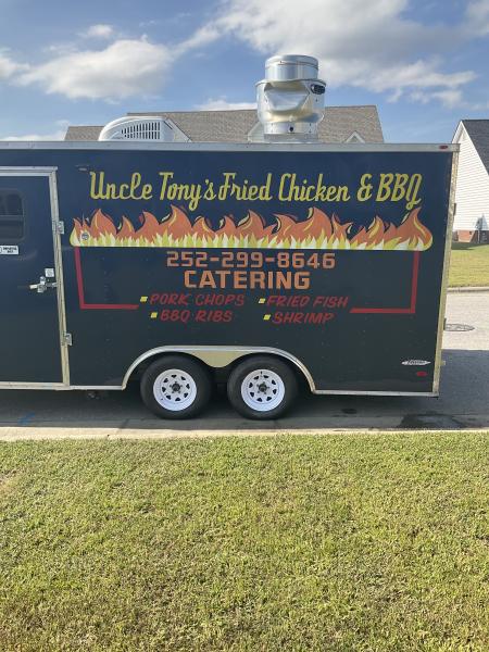 Uncle Tony’s fried chicken and bbq