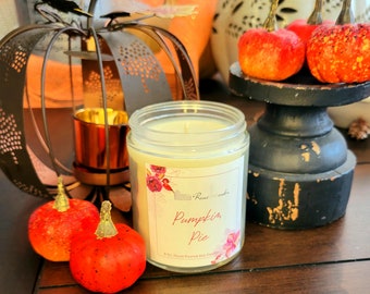 8 Oz soy candle-Pumpkin Pie
