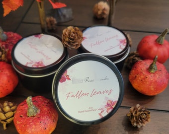 4 Oz Soy Candle-Fallen Leaves