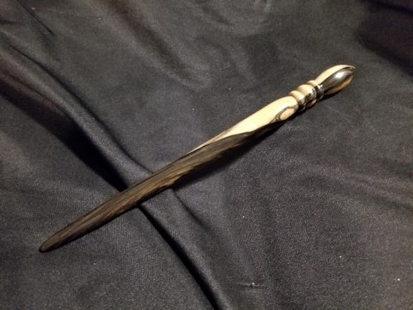Black and White Ebony Wand picture