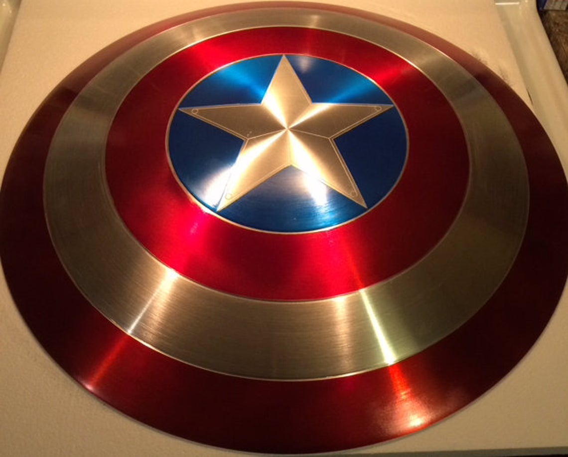 collectible captain america shield