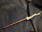 The Unicorn Antler Wand in Walnut