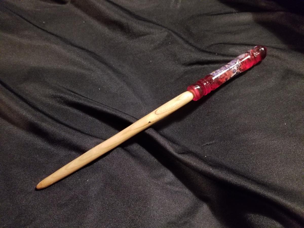 Red Snowy Mountain Wand picture