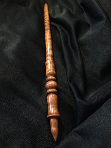 Quilted Sapele Wand picture
