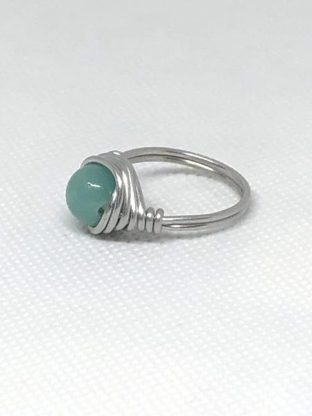 Wire Wrapped Gemstone Rings picture