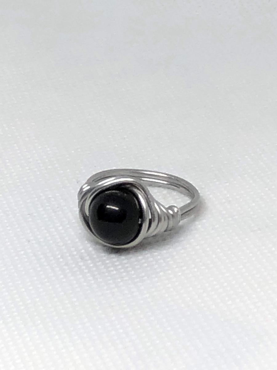 Wire Wrapped Gemstone Rings picture