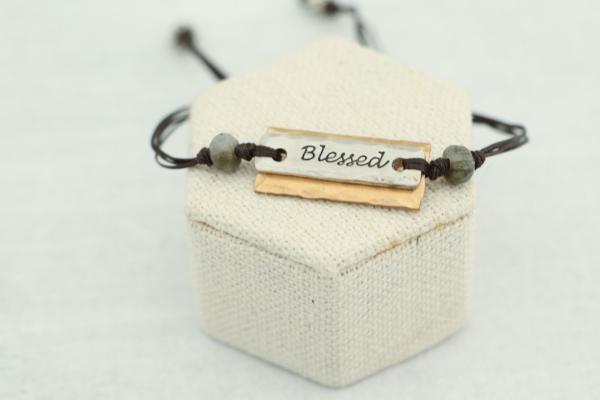 Two Tone Word Bracelet picture