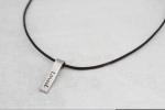 Pewter Word Necklace