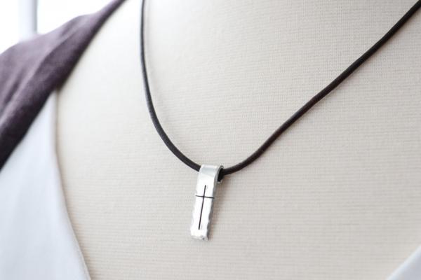 Pewter Cross Necklace picture