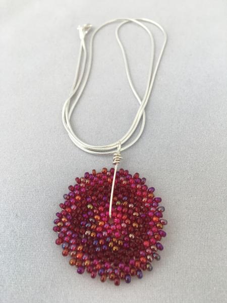 Large disc pendant