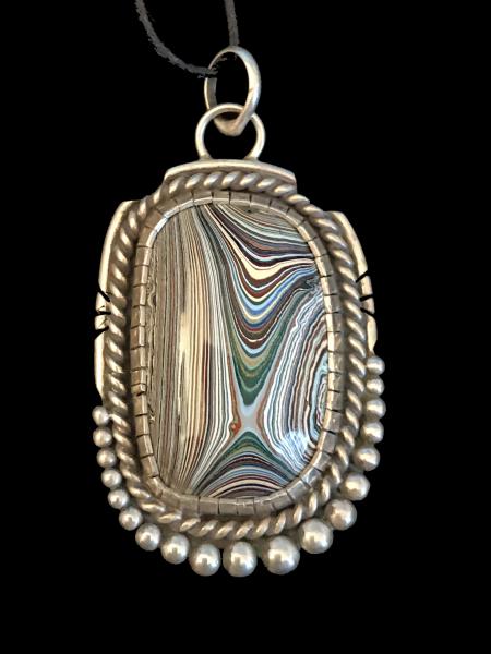 Fordite Pendant #2 picture