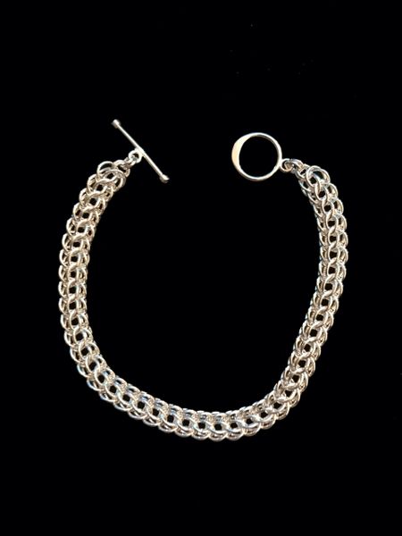 Full Persian 6 in 1 Sterling Silver Bracelet