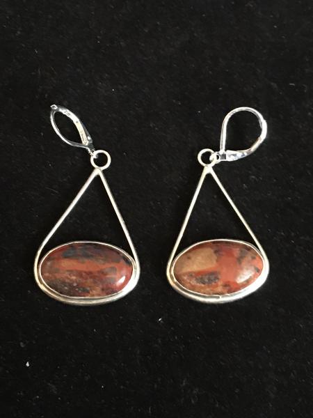 Mary Ellen Jasper Earrings #1 picture