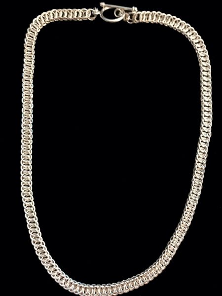 Half Persian 4 in 1 Sterling Silver Chain