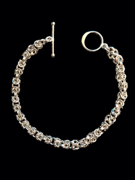 Byzantine Sterling Silver Bracelet