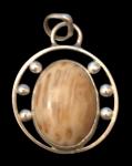 Petrified Palmwood Pendant #2