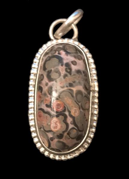 Leopard  Skin Jasper Pendant #4