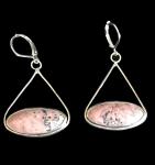 Rhodonite Earrings #1