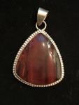 Red Tiger's Eye Pendant #1