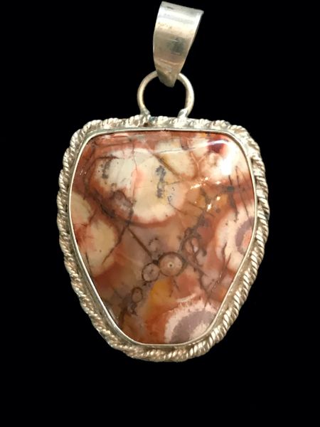 Birds Eye Rhyolite Pendant #1