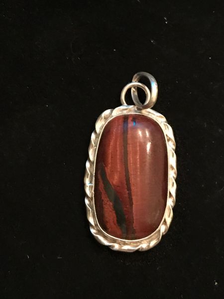 Red Tiger's Eye Pendant #2