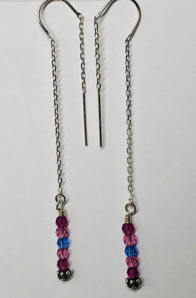 Swarovski Crystal Rainbow earrings picture