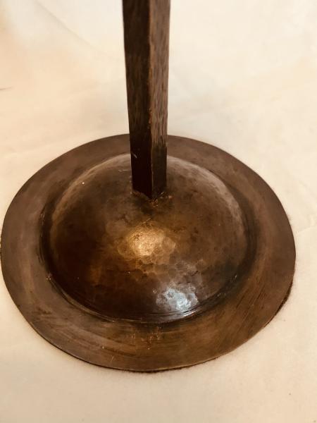 Dome-Bottomed Copper Candlesticks picture