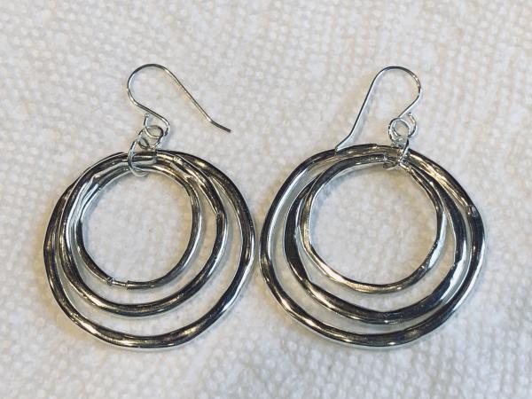 Hollow Tube Ring Earrings picture