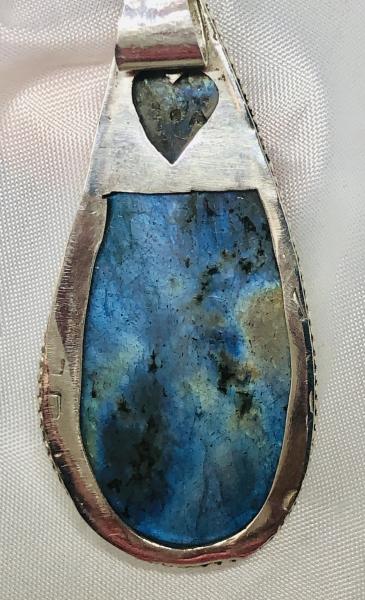 Labradorite Tear Drop Necklace picture