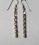 Twisted Sterling Earrings