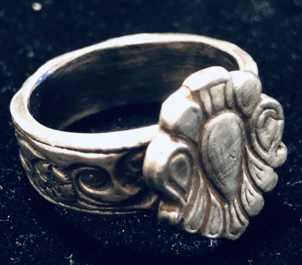 Classic Emblematic Sterling Silver Ring