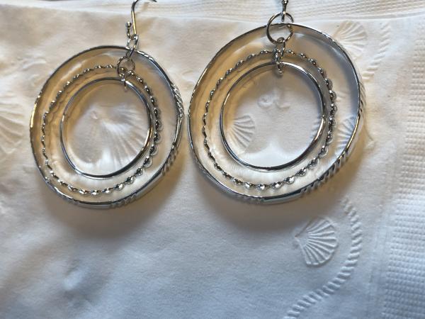 3 Rings Planetary Earrings picture