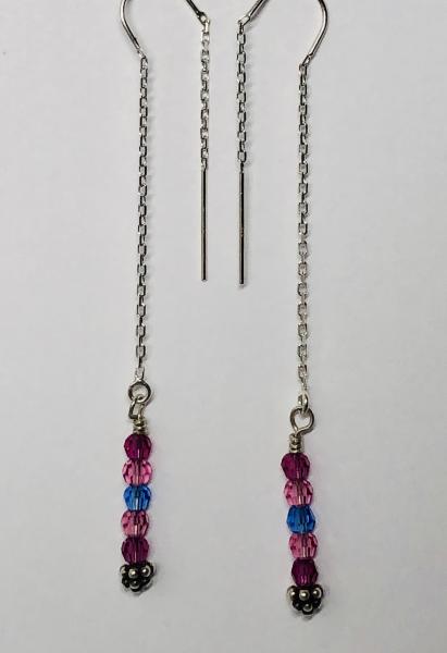 Swarovski Crystal Rainbow earrings picture