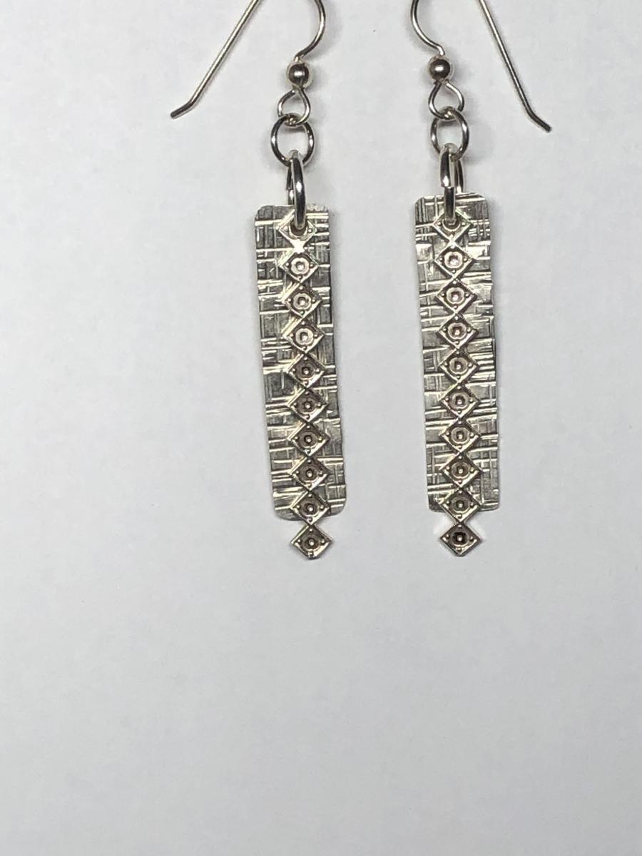 Textured 2-Layers Earrings picture