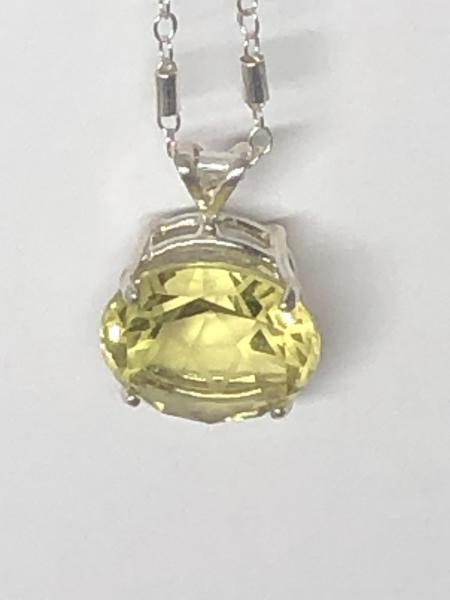 Yellow Topaz Necklace picture