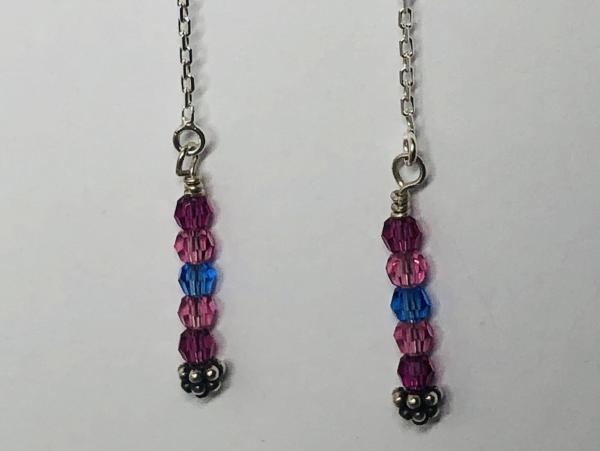 Swarovski Crystal Rainbow earrings picture