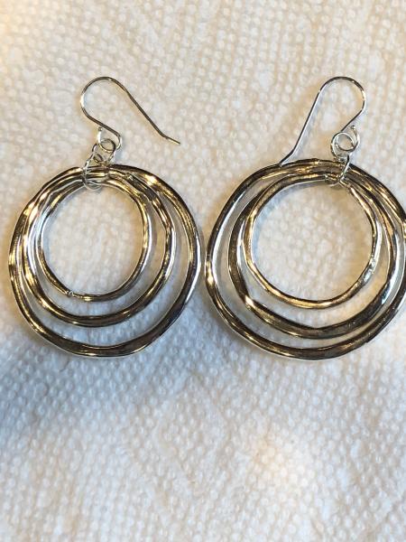 Hollow Tube Ring Earrings picture