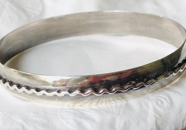 Squiggle Bangle Bracelet