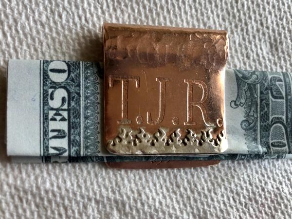 Sterling Edged Money Clip