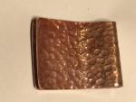 Copper Hammered Money Clip