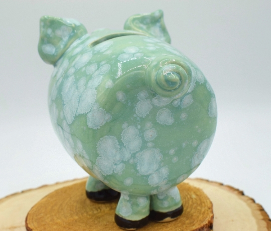 Handmade Pottery Piggy Bank picture