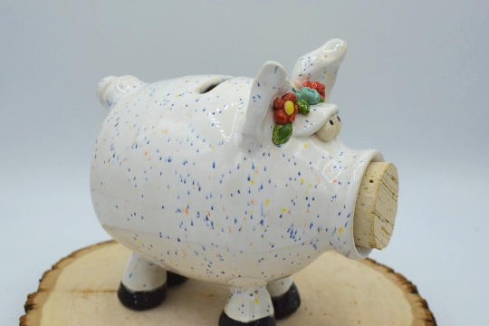 Pottery Piggy Bank picture